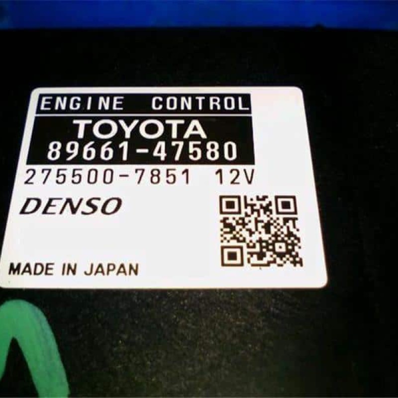 89661-47580/Engine Control Unit / ECU TOYOTA Prius Alpha 2013 DAA-ZVW41W