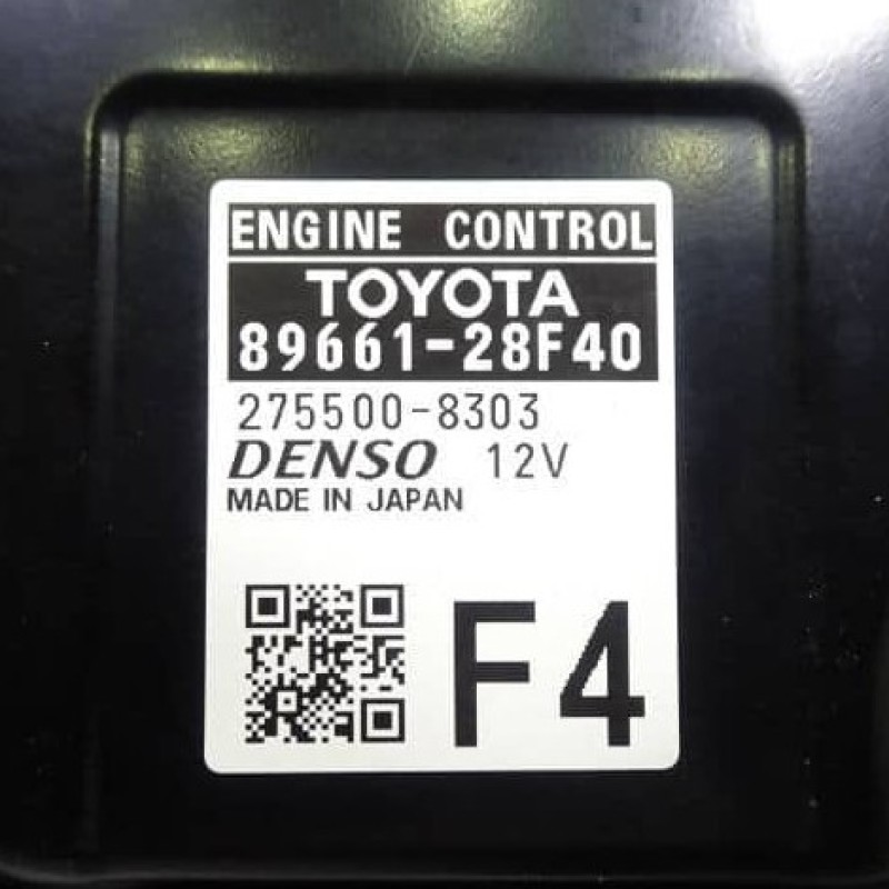 89661-28F40 Voxy DBA-ZRR80G Engine main Computer /controler / ECU 3ZRFAE  3ZRFAE  - F4 8966128F40