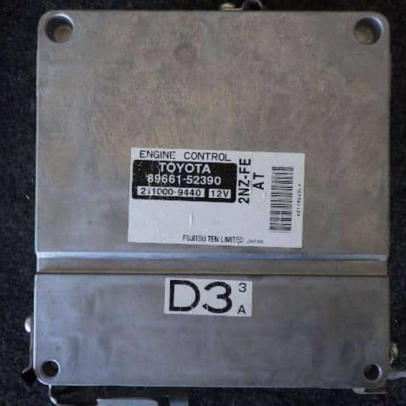 Engine Control Unit /TOYOTA Probox 2007 CBE-NCP50V 89661-52390