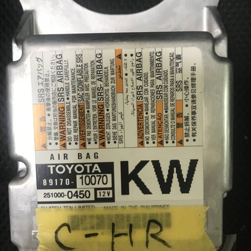 89170-10070/C-HR HV ZYX10  airbag computer repair with guarantee!!!!