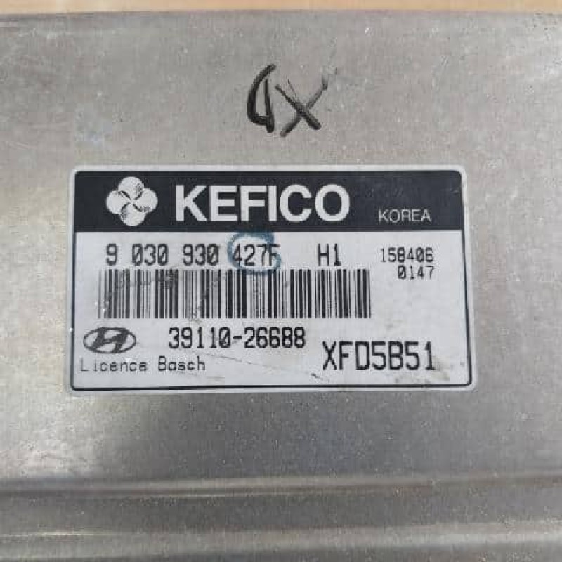 Engine Control Unit / ECU HYUNDAI Elantra XD 2005 39110-26688