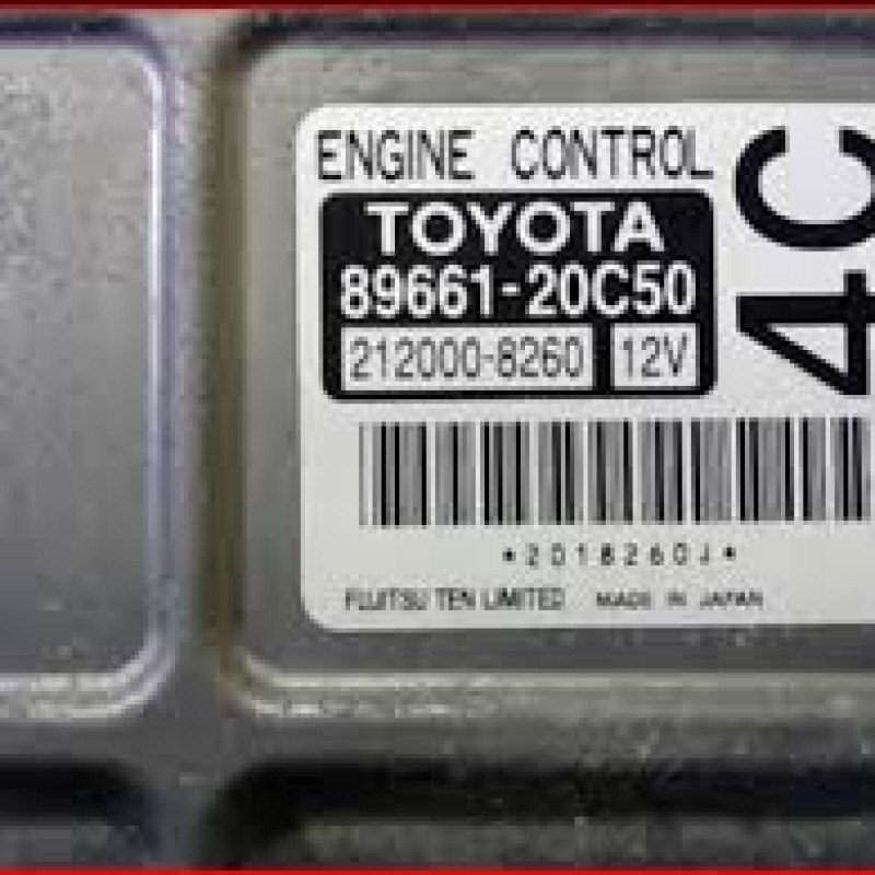 89661-20C50/Engine Control Unit / ECU TOYOTA Premio 2013 DBA-NZT260