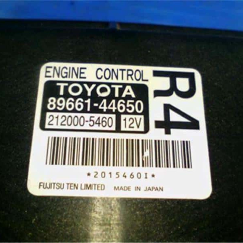 Engine Control Unit / ECU TOYOTA Isis 2010 DBA-ZGM11W 89661-44650(R4)