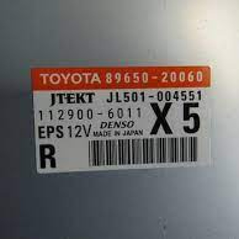 Power Steering Computer TOYOTA Allion 2013 DBA-ZRT260 89650-20060/X5