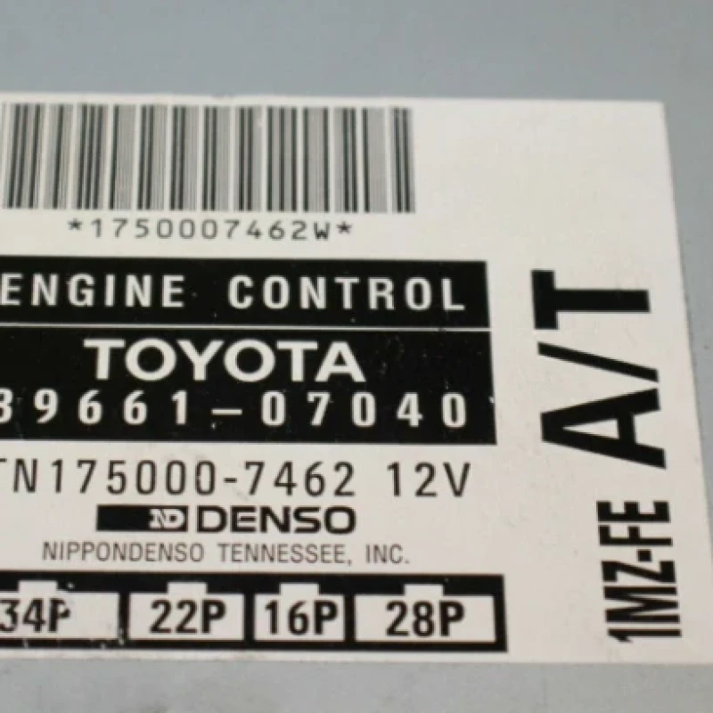 89661-07040 TOYOTA AVALON MCX10 OEM ECU (ENGINE CONTROL UNIT) 1MZ-FE 8966107040