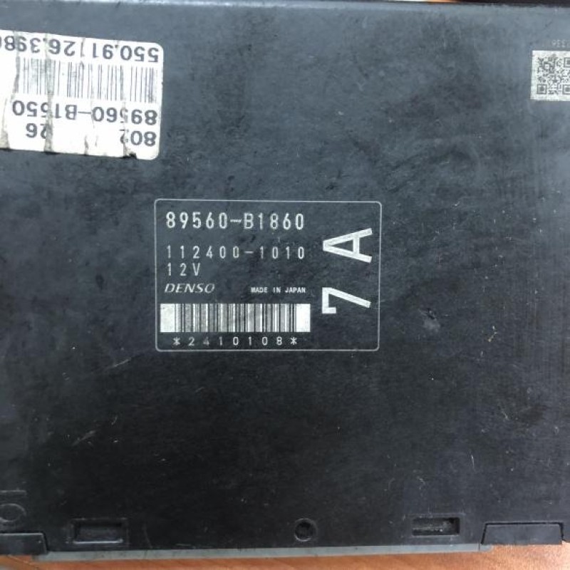 Engine Control Unit/ TOYOTA bB 2009 DBA-QNC20 89560-B1860 7A