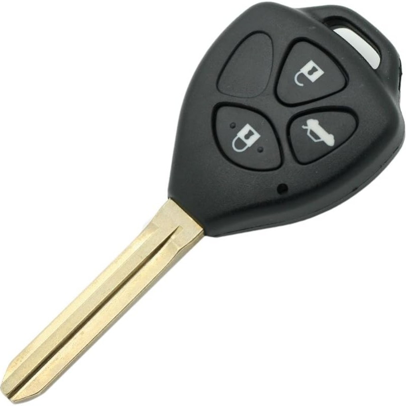 3 Button  Remote Key Cover For Toyota Camry Auto Key 2013  Car Key Shell Silicon Case