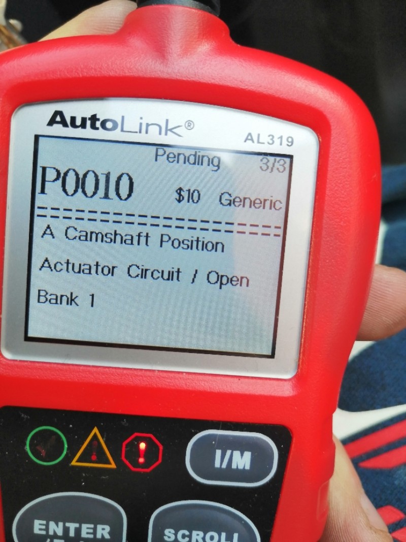 P0010 Code A Camshaft Position Actuator Circuit Open Bank 1