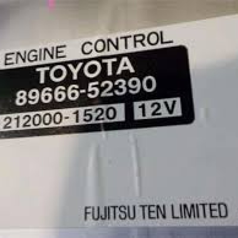 Engine Control Unit / ECU TOYOTA Sienta 2004 CBA-NCP81G 89666-52390