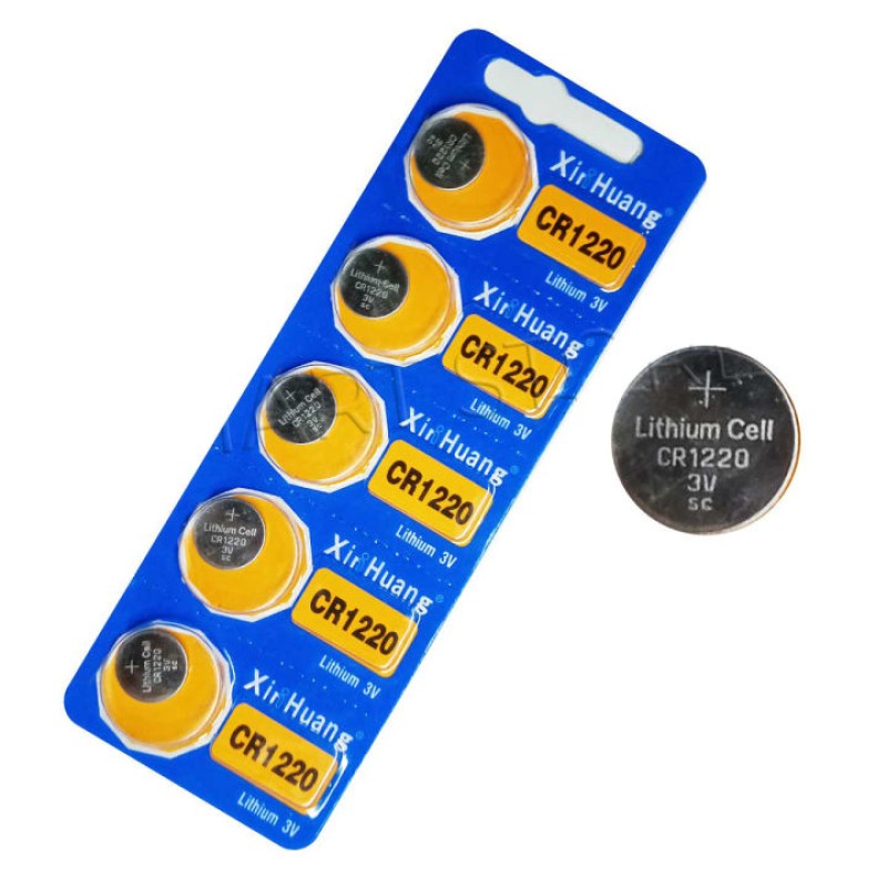 1 peac  CR-1220 3V Lithium Battery, Button Cell Battery, Pack of 1