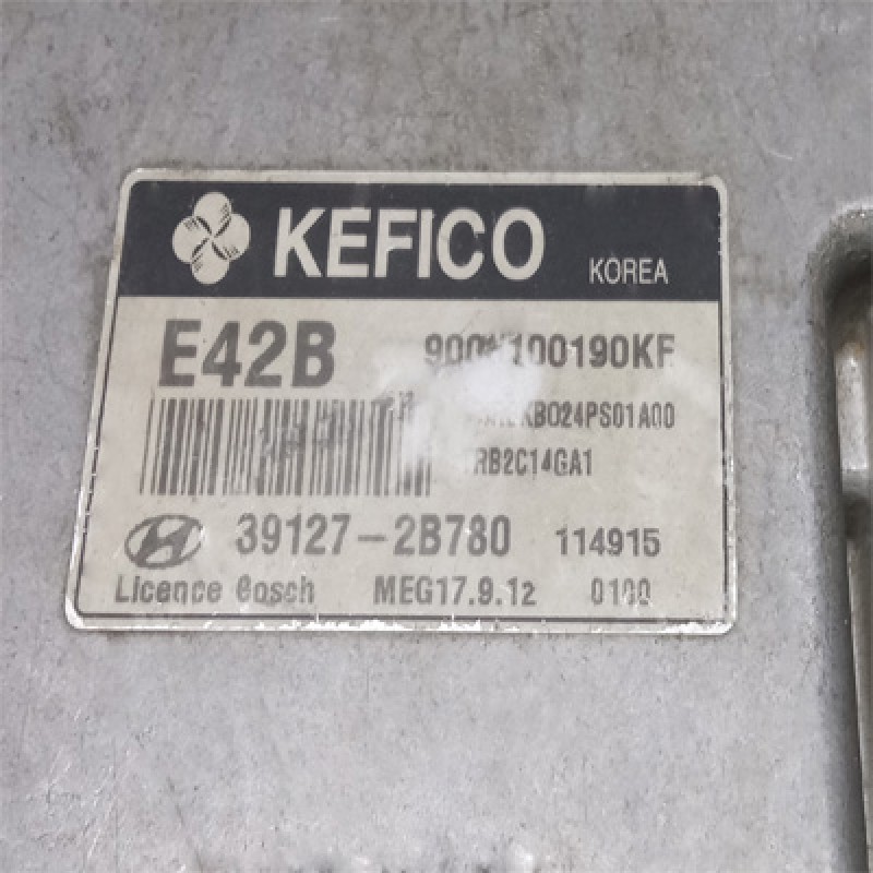 Engine computer ECU Hyundai / KIA ACCENT blow(2011-2014) 39127-2b780 E42B Korea