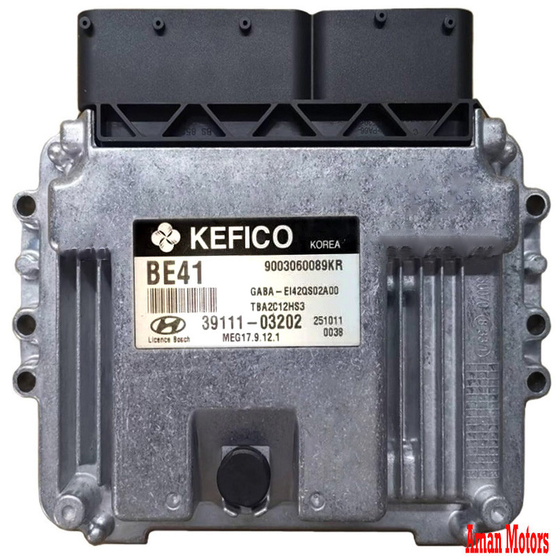 39111-03202 BE41Meg17.9.12  ECU Kia Hyundai Car Engine Computer Board