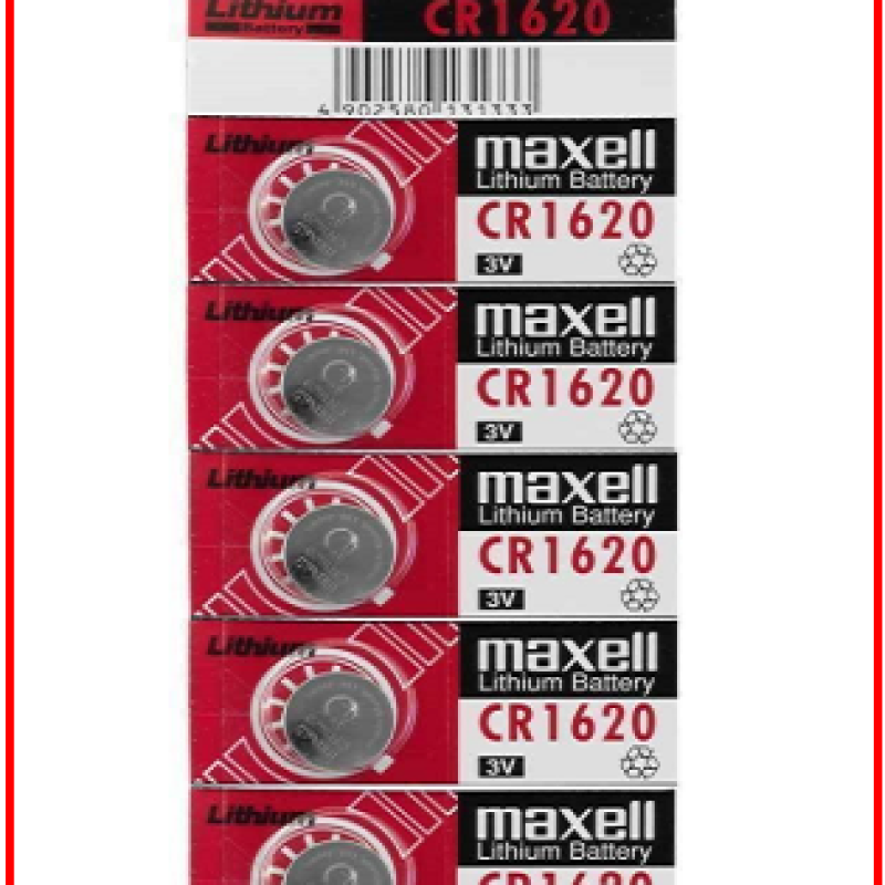 10 peace  lot  Maxell battery 1620 Car key & smart key Remote battery