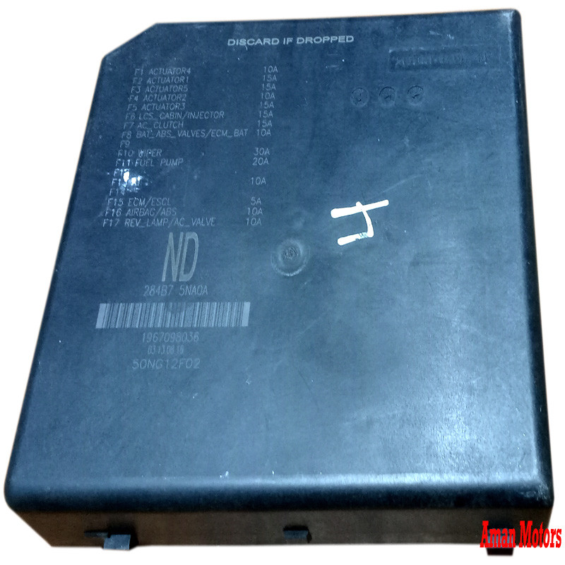 284B7 5NA0A NISSAN QASHQAI STEUERGERÄTE MODULE CONTROLLER BCM BODY CONTROL MODUL 284B7 5NA0A used