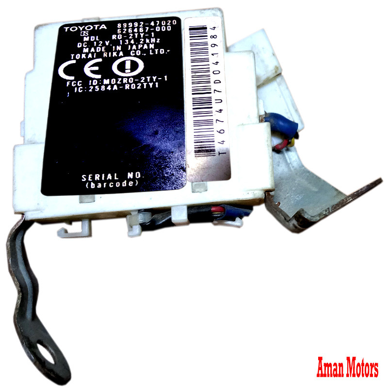 89992-47020 Control unit TOYOTA PRIUS Oscillator, Indoor Electrical Key 8999247020  626467-000 Used Japan