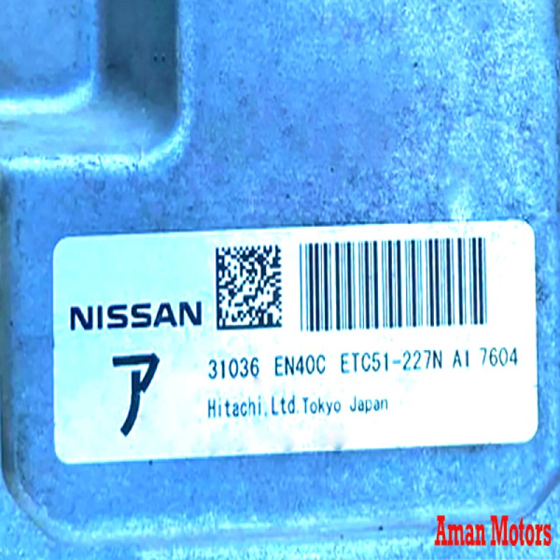 ETC51227N NISSAN MURANO I Z50 31036EN40C ETC51227N  A1 7521 Engine Control Unit 24777710  Japan used