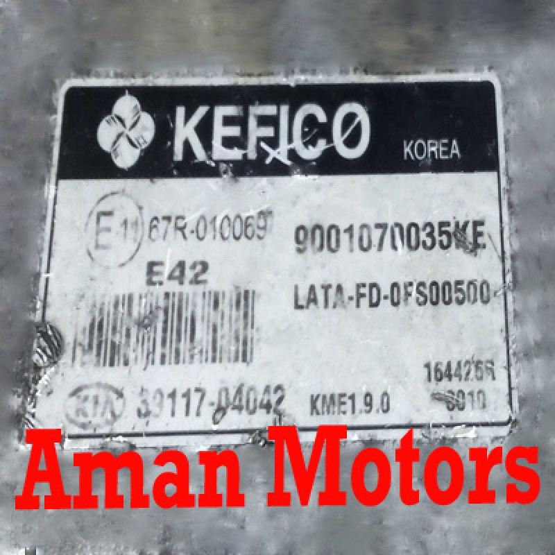 39117-04042  E42  LATA-FD-0FS00500 KME1.9.0 KIA  engine computer ECU