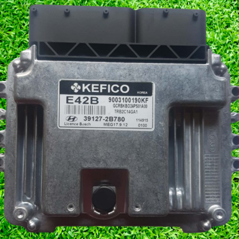 Hyundai Accent blue engine controller ECU ECM 39127-2b780 E42B Hyundai China   kefico  plug & play