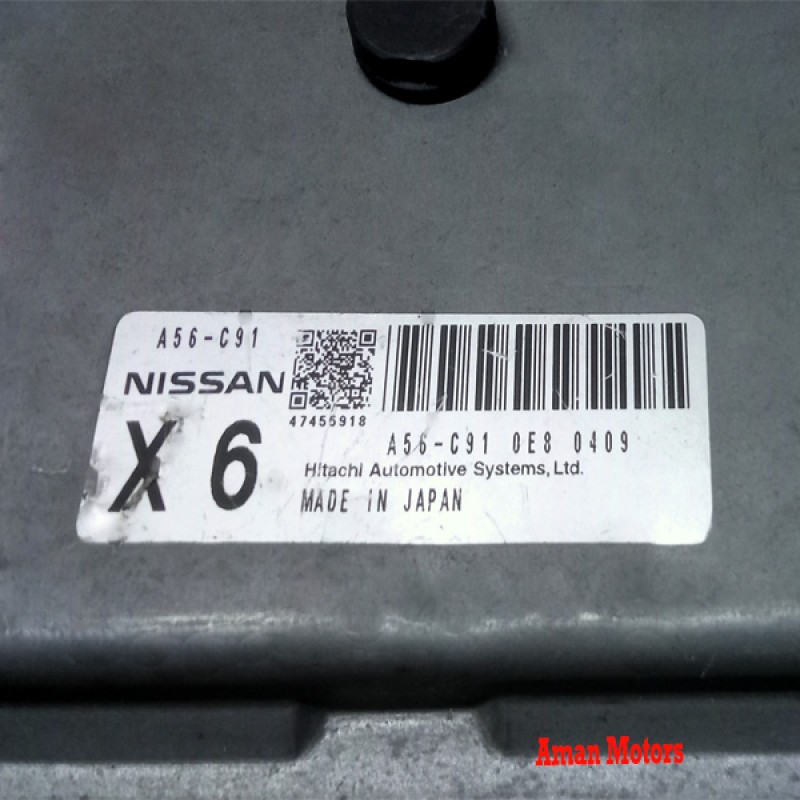 A56-C91 Nissan Dualis - C11 2002-2012 A56 C91 0E8 0409 X6  ECU Primera The Engine Control Unit Used Japan