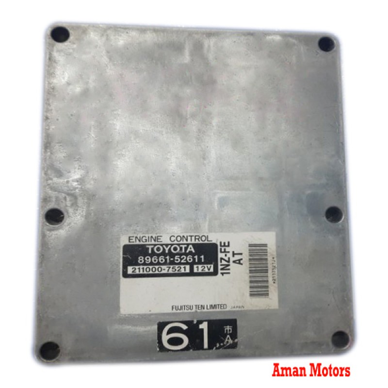 89661-52611 Engine Control Unit / ECU Toyota Platz NCP16 2001 2NZ-FE AT ECU ECM OEM/89661-52811 Japan Used