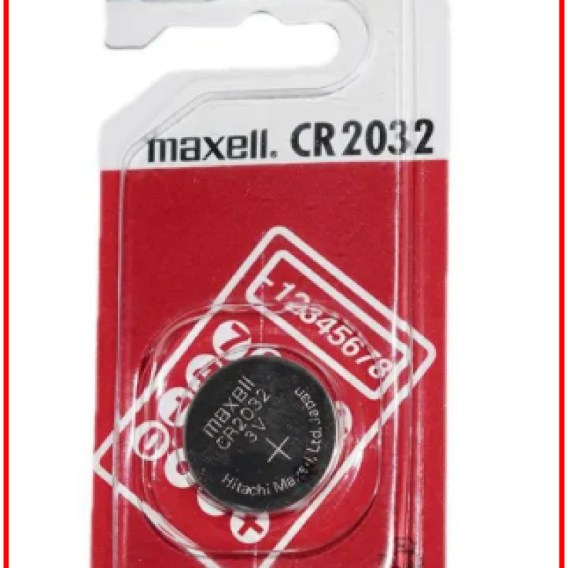 1 peace  lot  Maxell battery 2032 Car key & smart key Remote battery