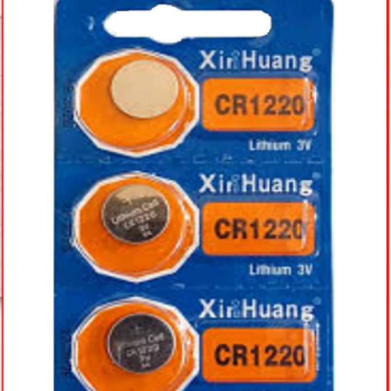 5 peace  lot  Xin Huang battery 1220 Car key & smart key Remote battery