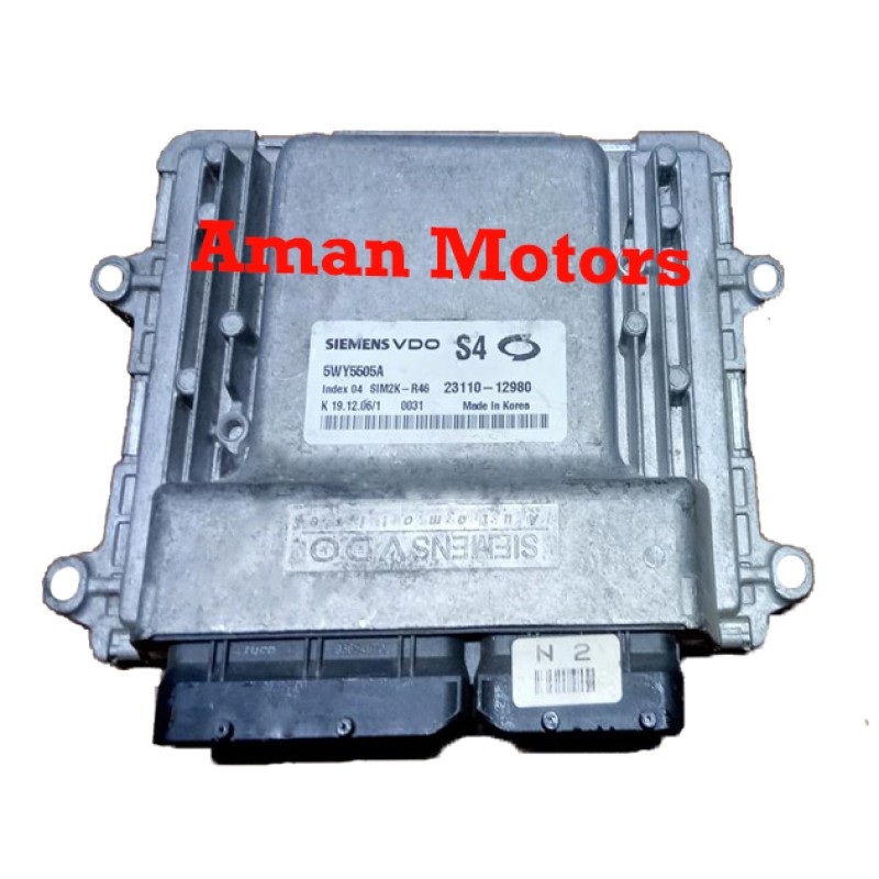 Computers Engine Renault Samsung Safran 2007  Index 04 SIM2K-R46(23110-12980) S4 Korea