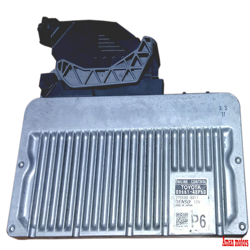 89661-48P60 Engine Control Unit TOYOTA Harrier 2015 DAA 8966148P60 275500-8811 P6 Used