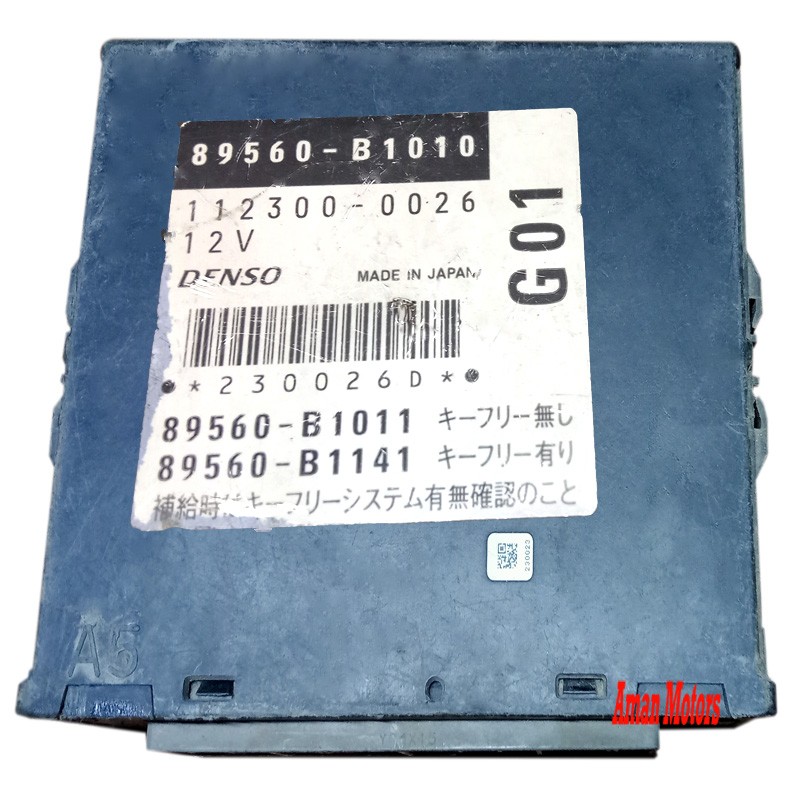 89560-B1010 Engine Control Unit / ECU TOYOTA Passo 2005 DBA-KGC10/89560-B1010 G01