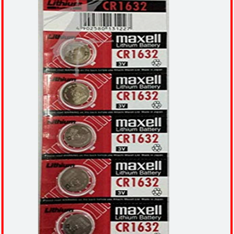 10 peace  lot  Maxell battery 1632 Car key & smart key Remote battery