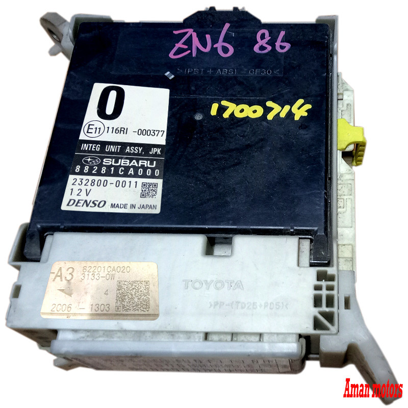 TOYOTA 86  DBA-ZN6 88298CA002 Fuse Box 232800-0011, 88281-CA000