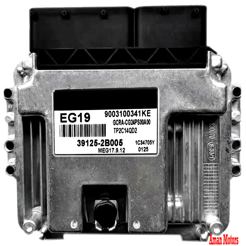 Engine Computer Board ECU for Hyundai KIA 39125-2B005 MEG17.9.12 Used