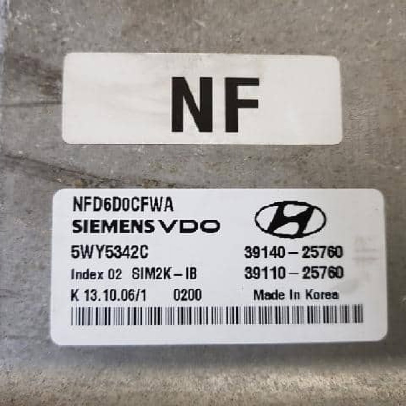 Computers Engine HYUNDAI NF Sonata 2007 3914025760