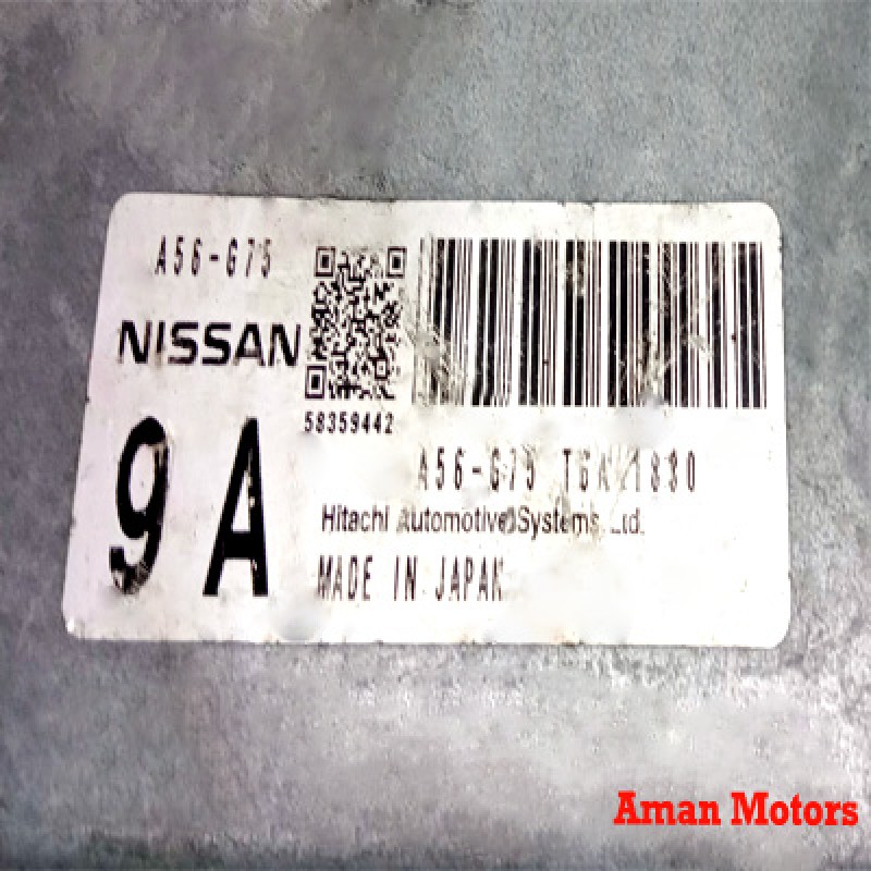 A56-G75 ENGINE CONTROL UNIT-NISSAN 2012 MARCH K13 HR12 A56-G75 T6A 1830