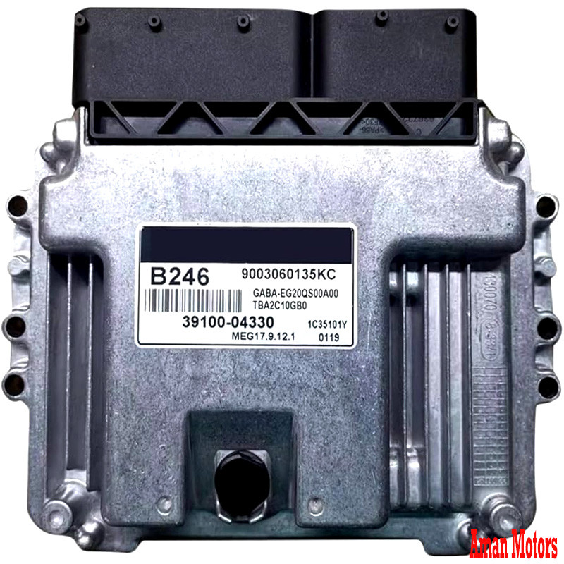 39100-04330 Hyundai KIA MEG17.9.12.  B246 Automotive Engine Computer Board ECU