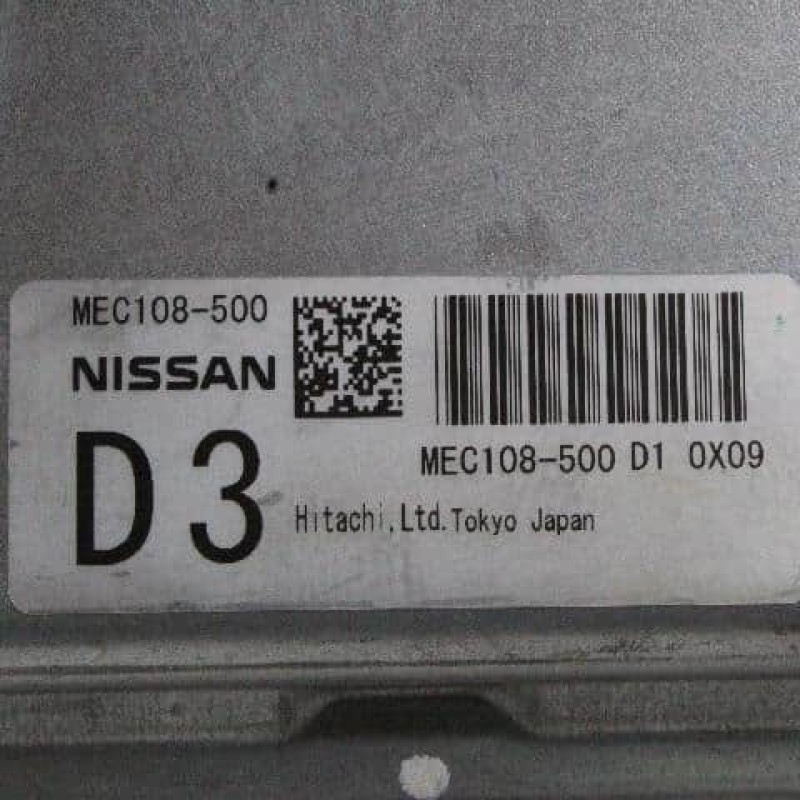 MEC108-500 Engine Control Unit / ECU Nissan Infiniti 2011 MEC108-500 D1 0520 D3