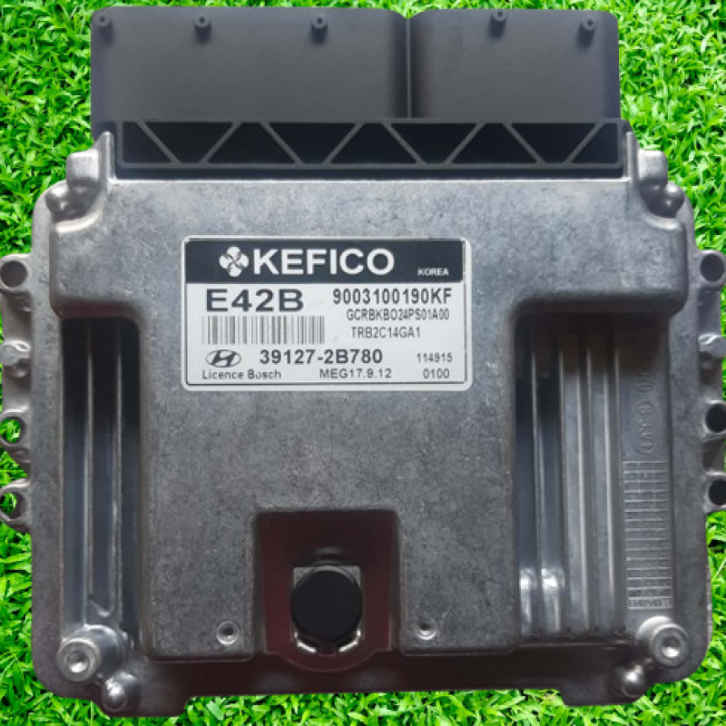 Hyundai Accent blue engine controller ECU ECM 39127-2b780 E42B Hyundai China   kefico  plug & play