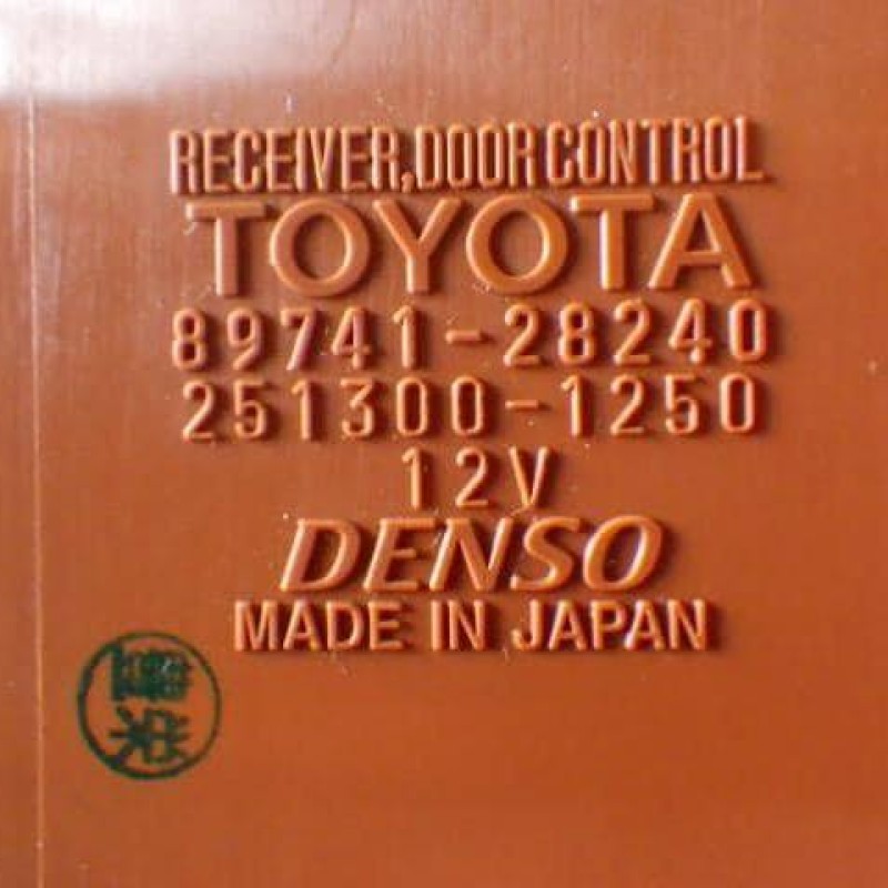 Receiver Door Control TOYOTA Noah 2005 CBA-AZR65G 89741-28240