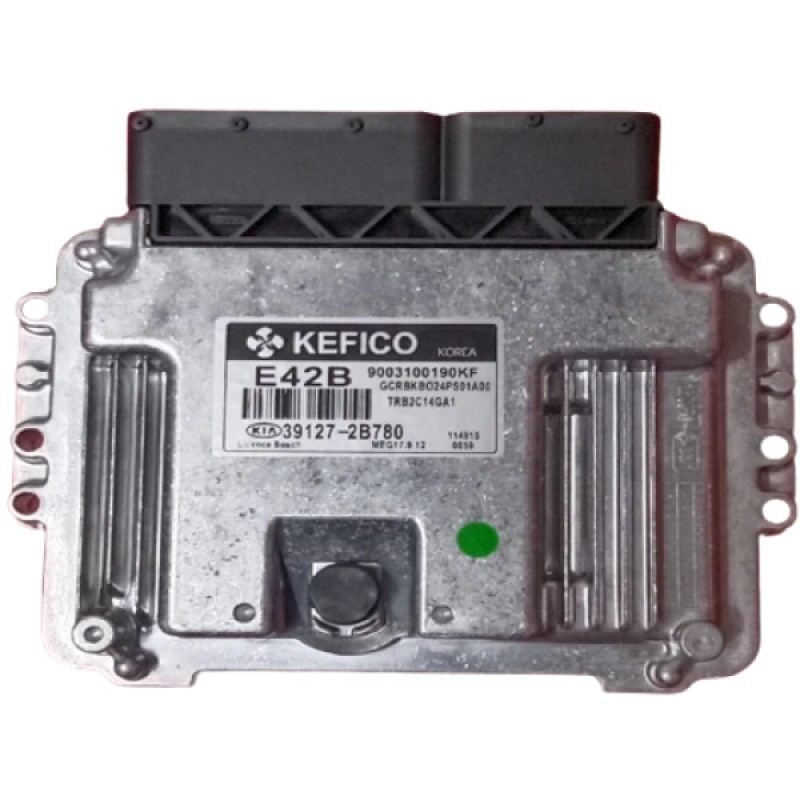 Hyundai Accent blue engine controller ECU ECM 39127-2b780 E42B Hyundai China   kefico  plug & play