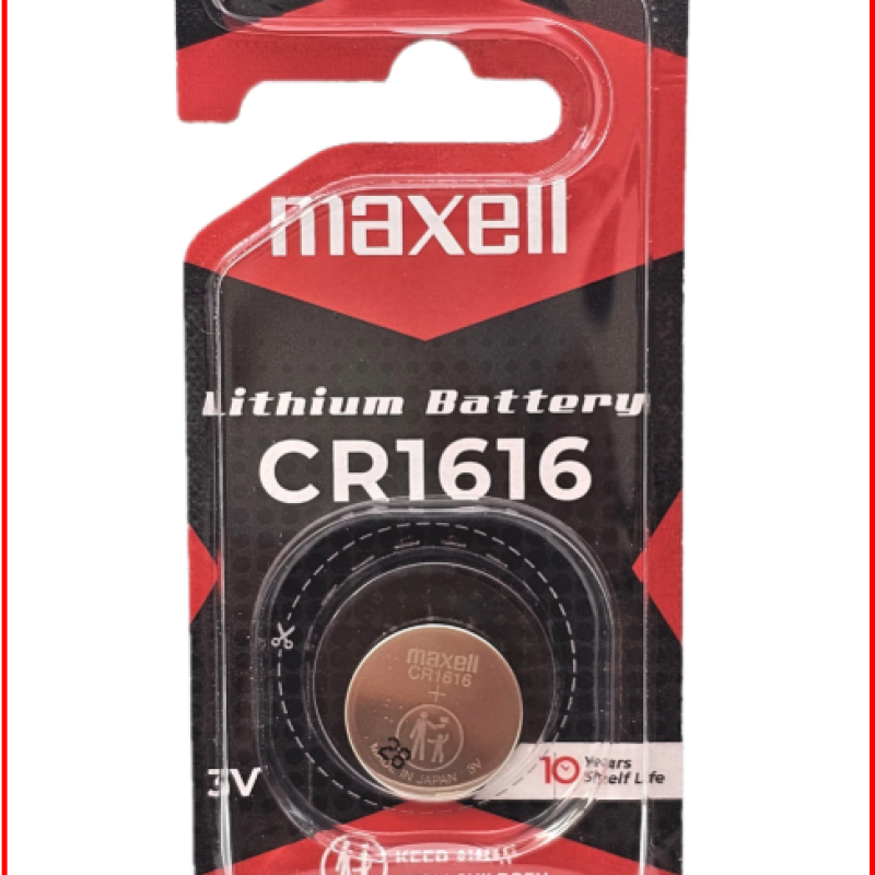 10 peace  lot  Maxell battery 1616 Car key & smart key Remote battery