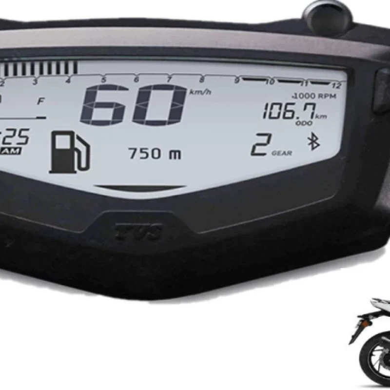 A3C0315520001/Tvs Rtr Apache 4V 160 cc Digital Speed ODO Meter