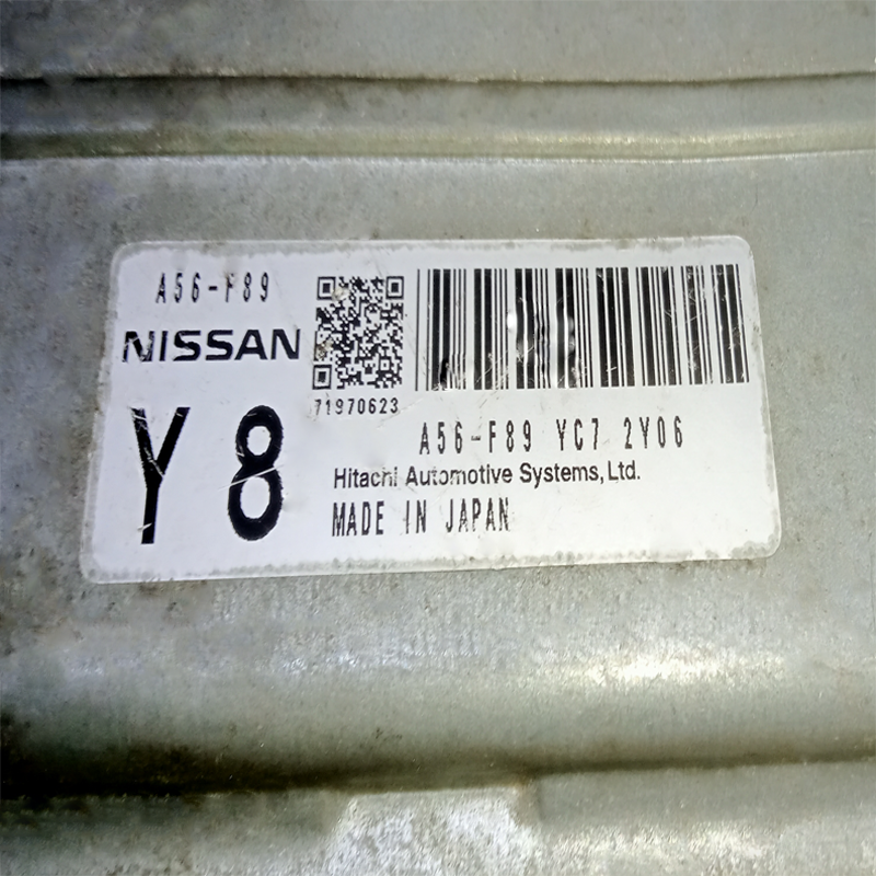 A56-F89 YC7  AD van CBE-VAY12 (ECU) Genuine Engine Control Unit A56-F89 YC7 2Y06 Y8 Japan