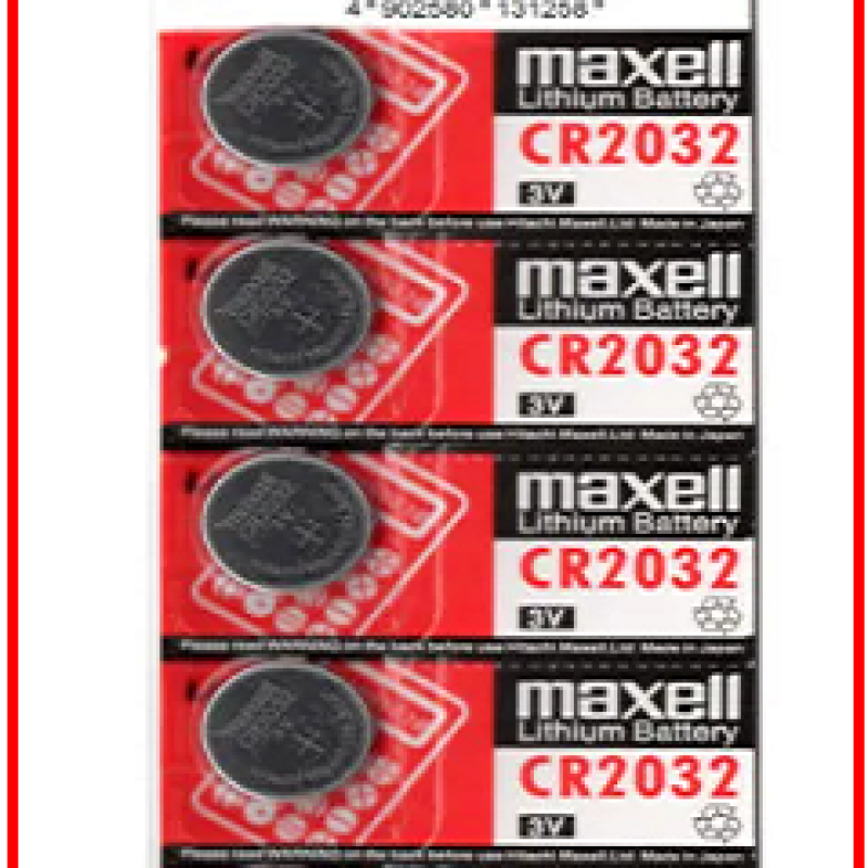 5 peace  lot  Maxell battery 2032 Car key & smart key Remote battery