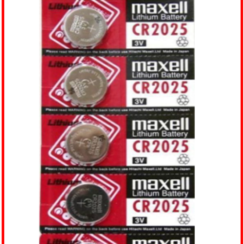 5 peace  lot  Maxell battery 2025 Car key & smart key Remote battery