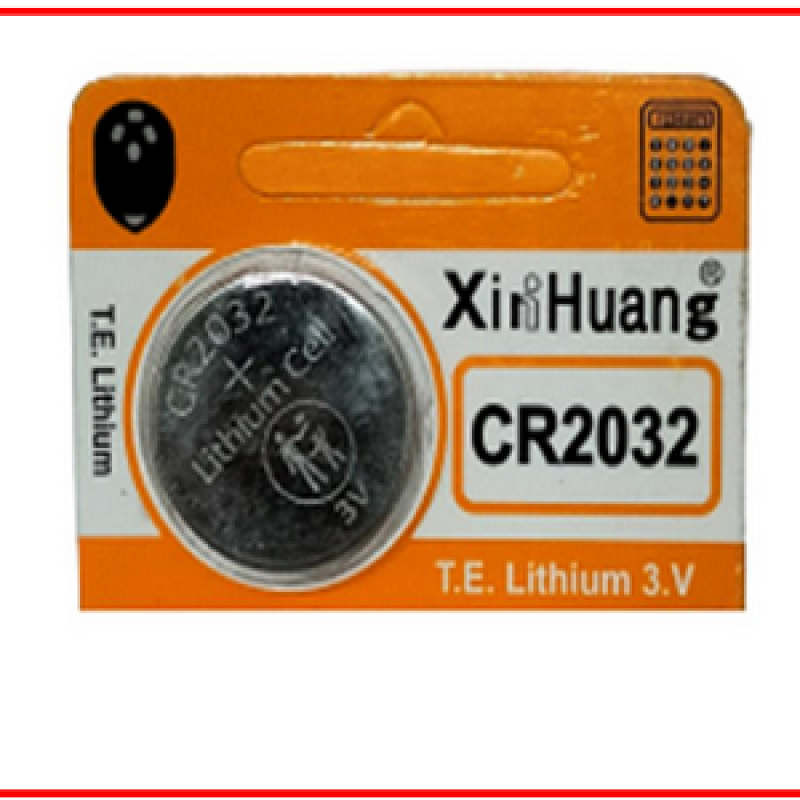 1 peace  lot  Xin Huang battery 2032 Car key & smart key Remote battery