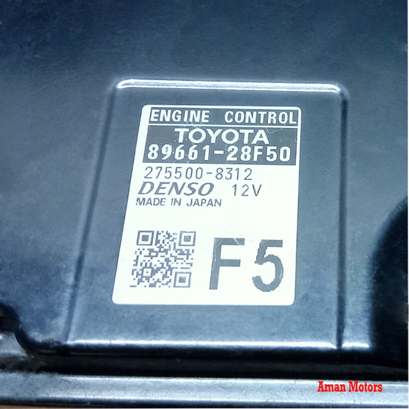 89661-28F50 Toyota Voxy ZRR80 Engine Control Unit (ECU) 89661-28F50 275500-8312 F5 Japan